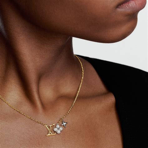 louis vuitton letter m necklace|Puffygram Necklace S00 .